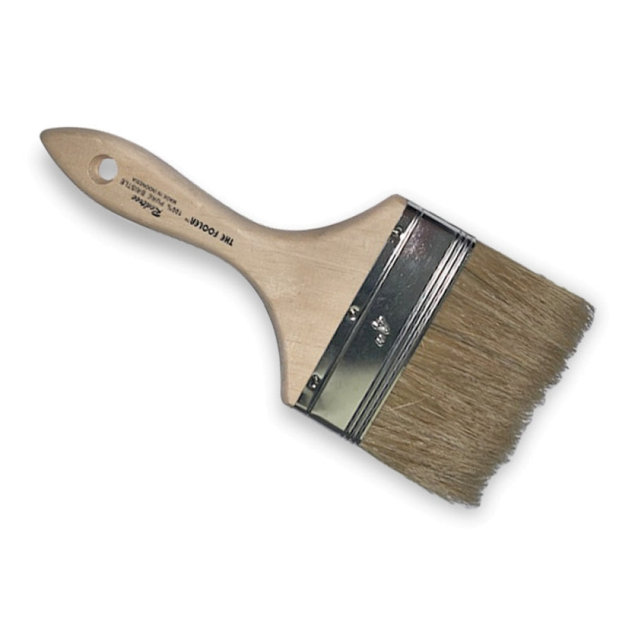 Fooler Paint Brush (white Bristle) - 10004