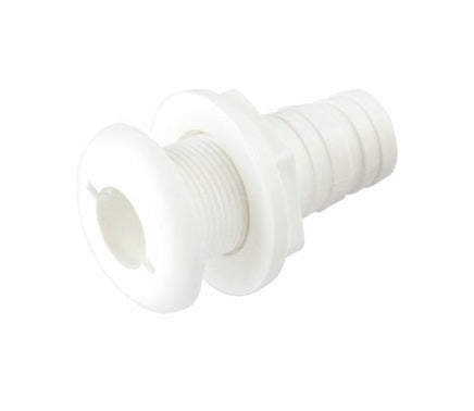 Polypropylene Thru-hull White - 5207901