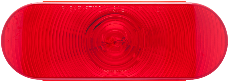 Oval 6' Red Tail Light - ST70RBP