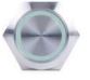Push Button Power Switch Green Hal - AV10060G