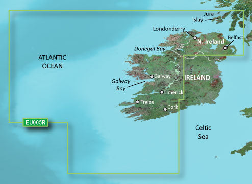 Garmin Carto G3V VEU005R - Ireland West Coast Mapping