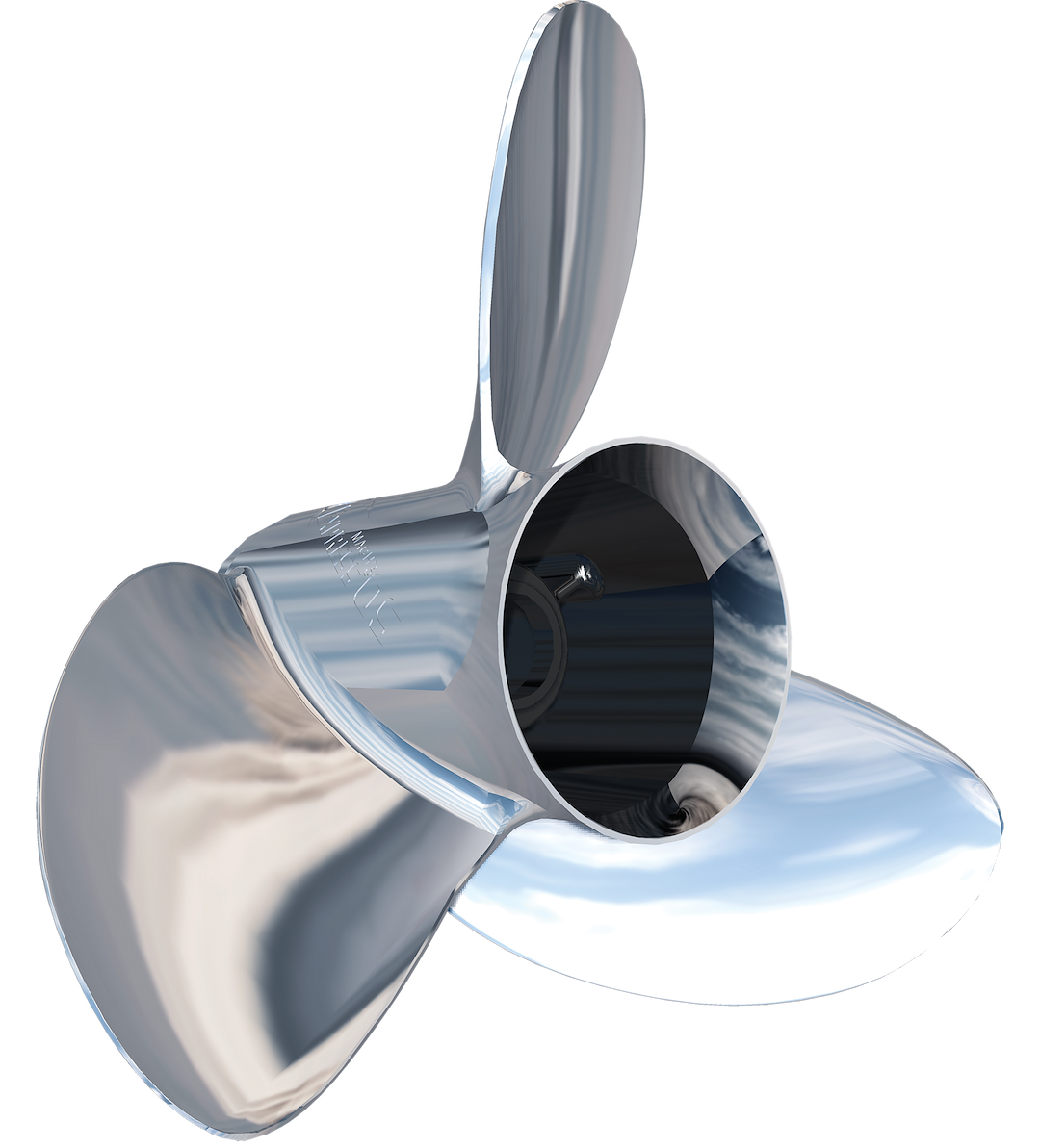 Turning Point 15.6x19 ExpressMach3OS 3B RH SS Prop - High-Performance Marine Propeller
