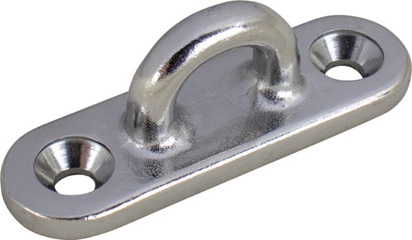 Sea Dog Stainless Oblong Eye Plate 3' - Durable Marine Hardware for Secure Attachments