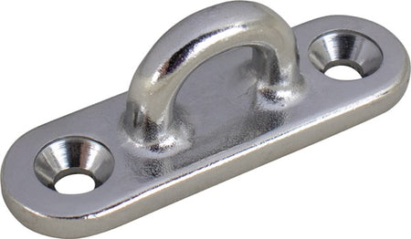 Sea Dog Stainless Oblong Eye Plate 3' - Durable Marine Hardware for Secure Attachments