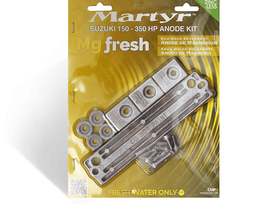 Suzuki 150-350HP Anodes Kit Magnesi - MSZ150350M