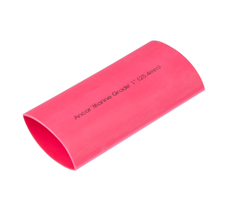 Ancor 1"" X 48"" Red Heat Shrink Tubing