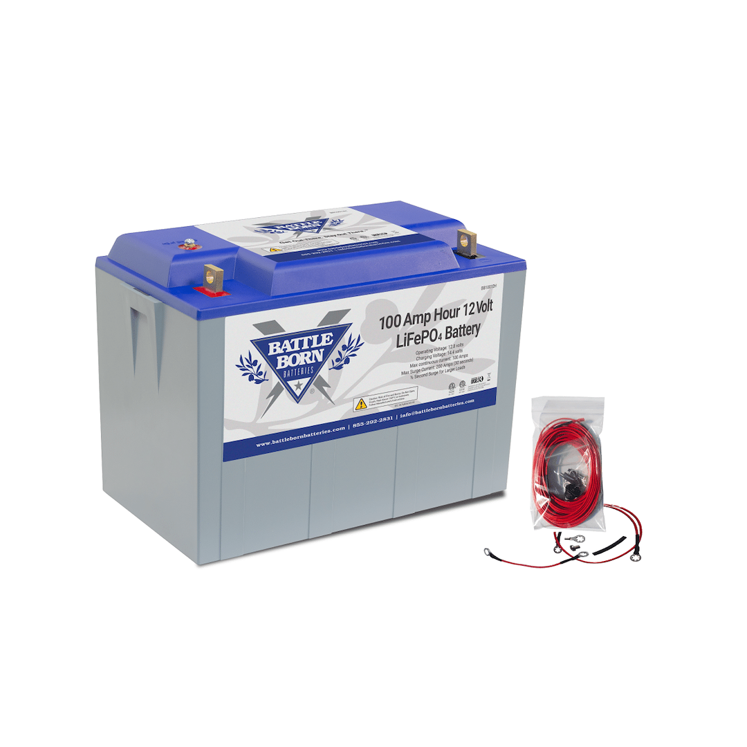 Battle Born BB10012H 100AH 12V LiFePO4 Deep Cycle Heated Battery