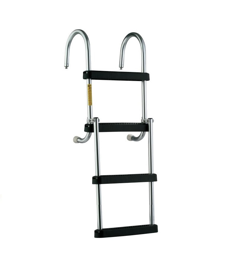 Attwood Mari 1235021 2-4 Step Pontoon Ladder for Boats and Pontoons
