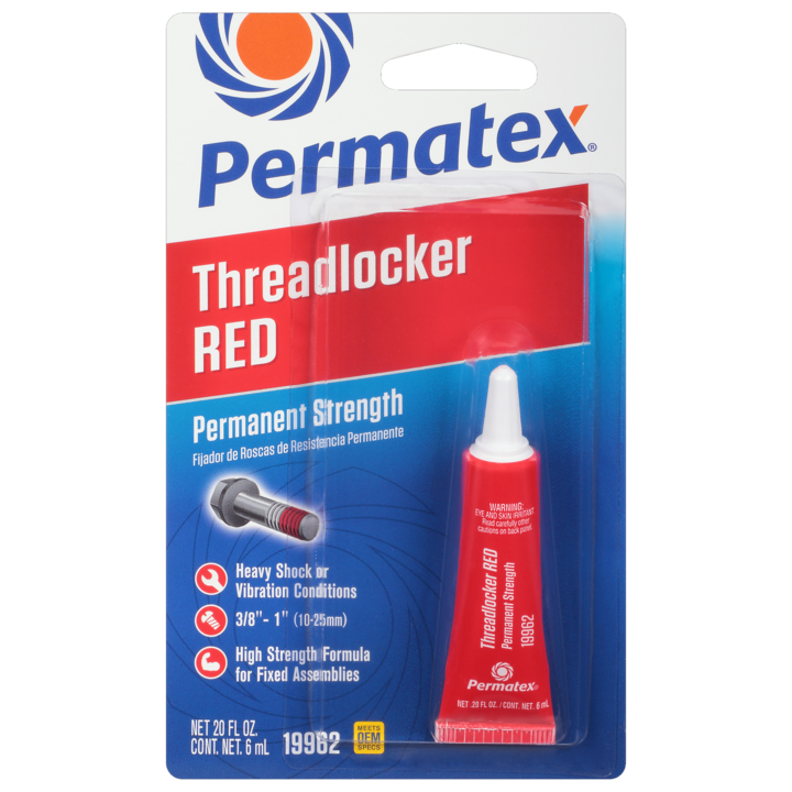 THREADLOCKER RED/PERM