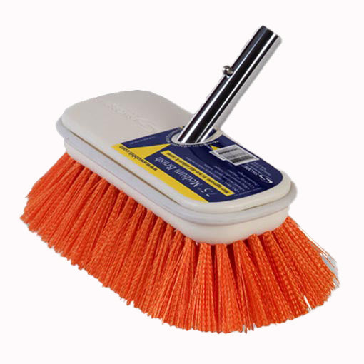 Ocean Access 7.5' Medium Orange Brush - Durable Cleaning Tool