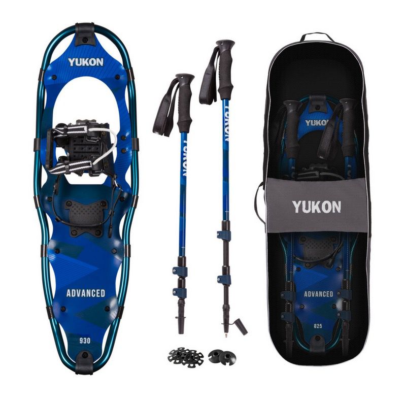 YUKON CHARLIE SNOWSHOE KIT BLUE 30'