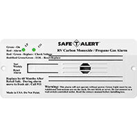 MTI Industry 35742WT 12V CO/LP Gas Alarm Flush Mount