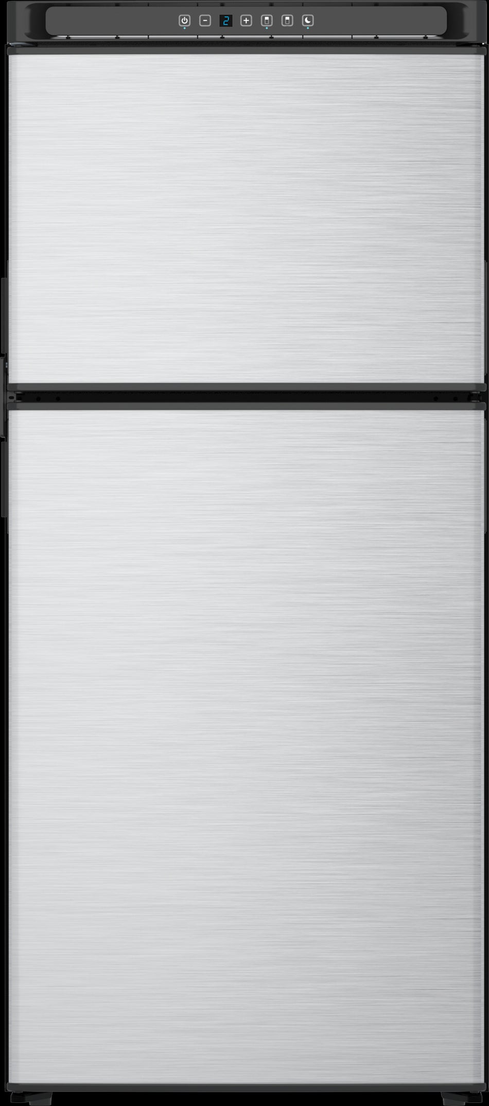 Norcold N8DCSSR 8 Cu Ft 12V DC Compact Refrigerator - Right Hand Door Stainless Steel