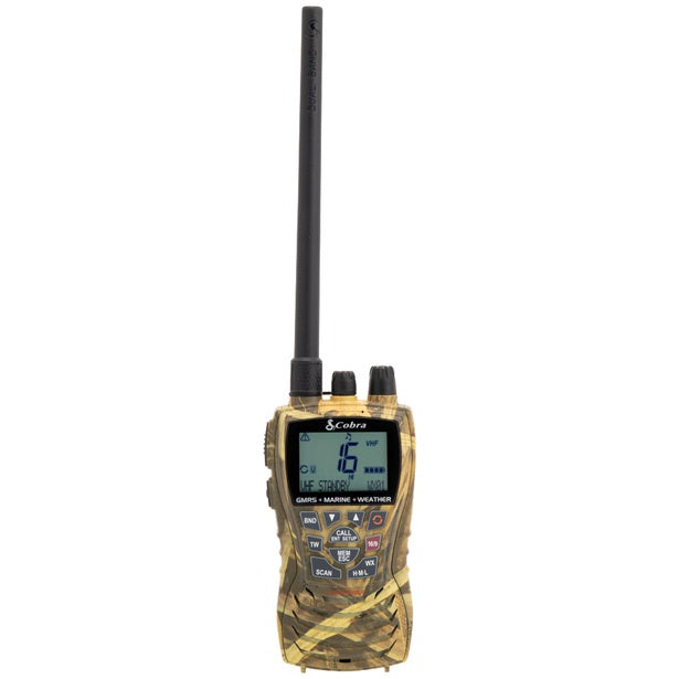 HH FLOAT DUAL VHF + GMRS  CAMO