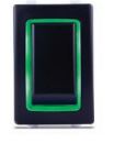 Rocker Switch Halo SPST Green HA - RK40610G