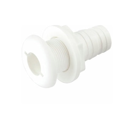 Polypropylene Thru-hull White - 5207701
