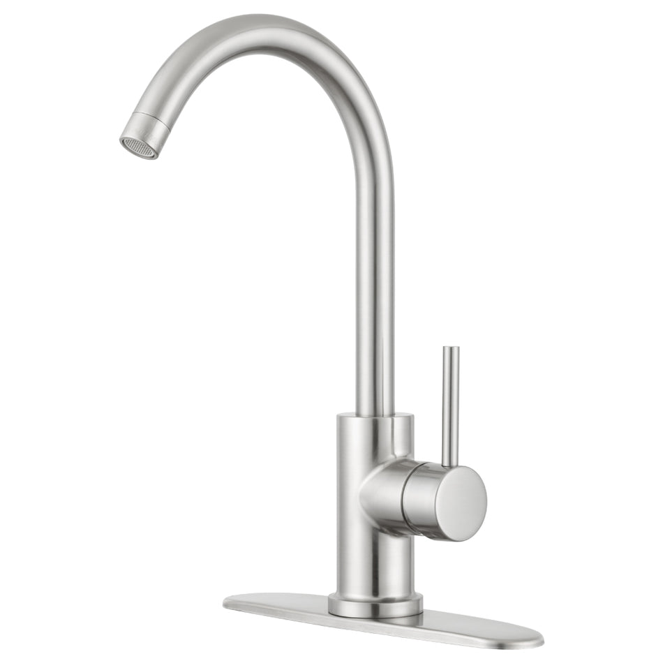 RV Kitchen Faucet - Satin Nickle - DFNMK531SN