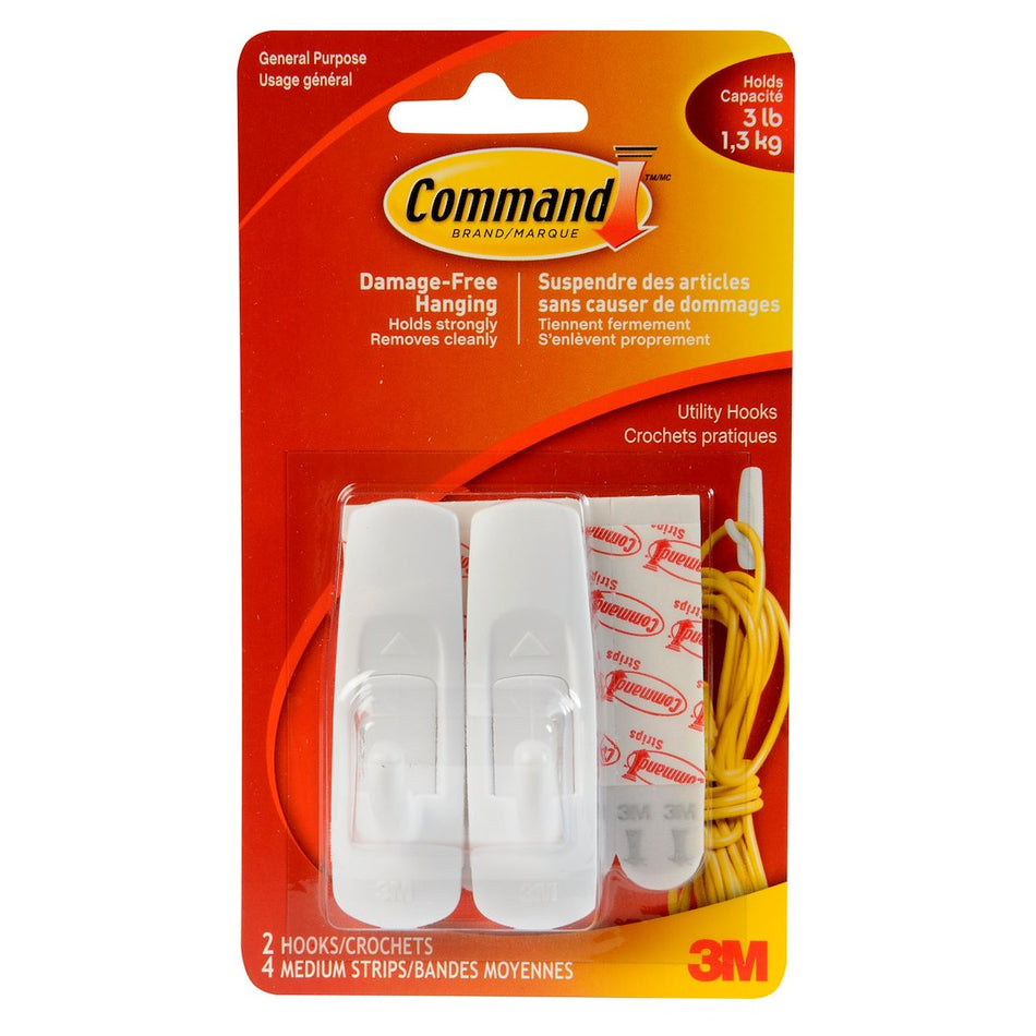 COMMAND  MEDIUM UTILITY HOOKS