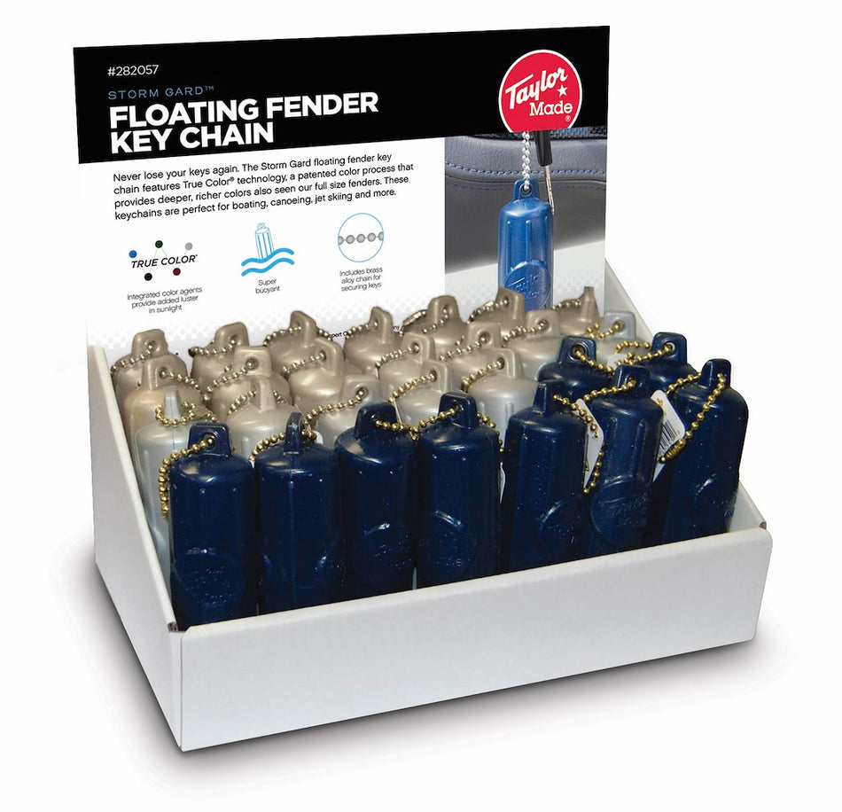 Key Float 28 PC. Disp. Blue Gold S - 282057