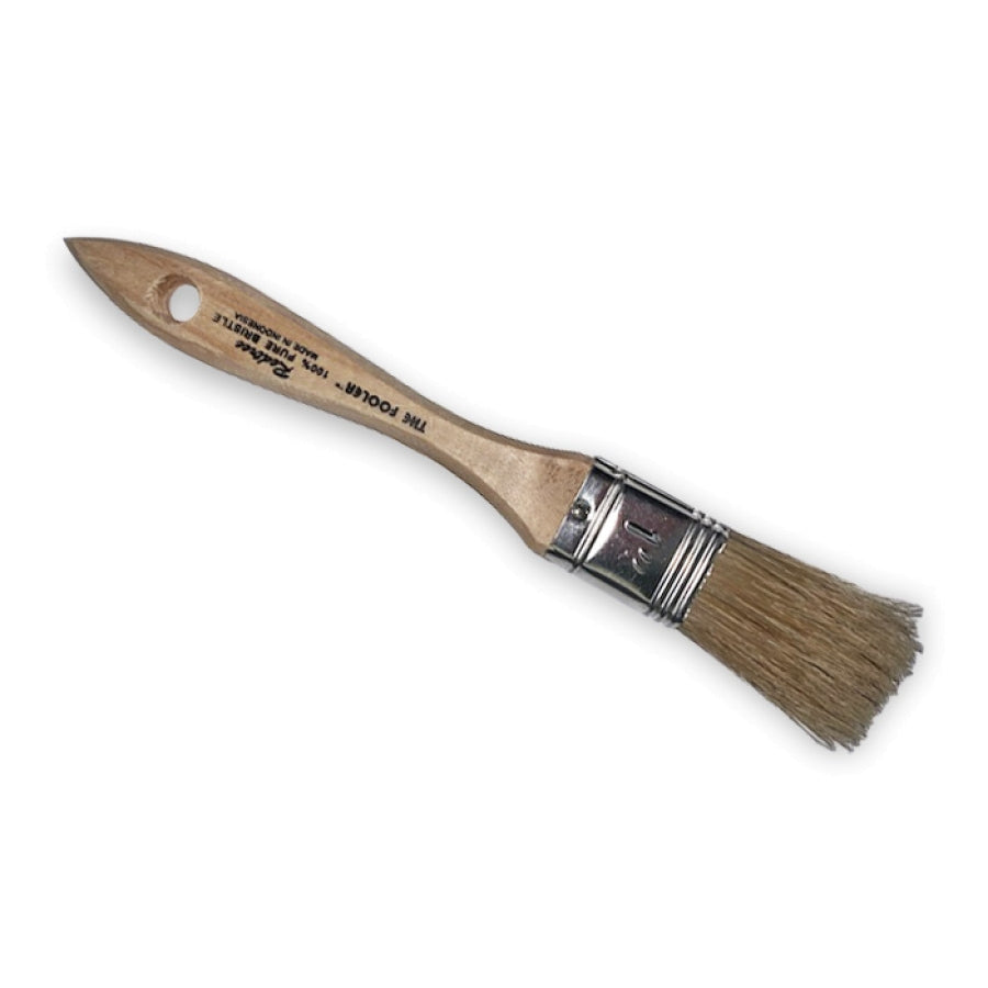 Fooler Paint Brush (white Bristle) - 10001