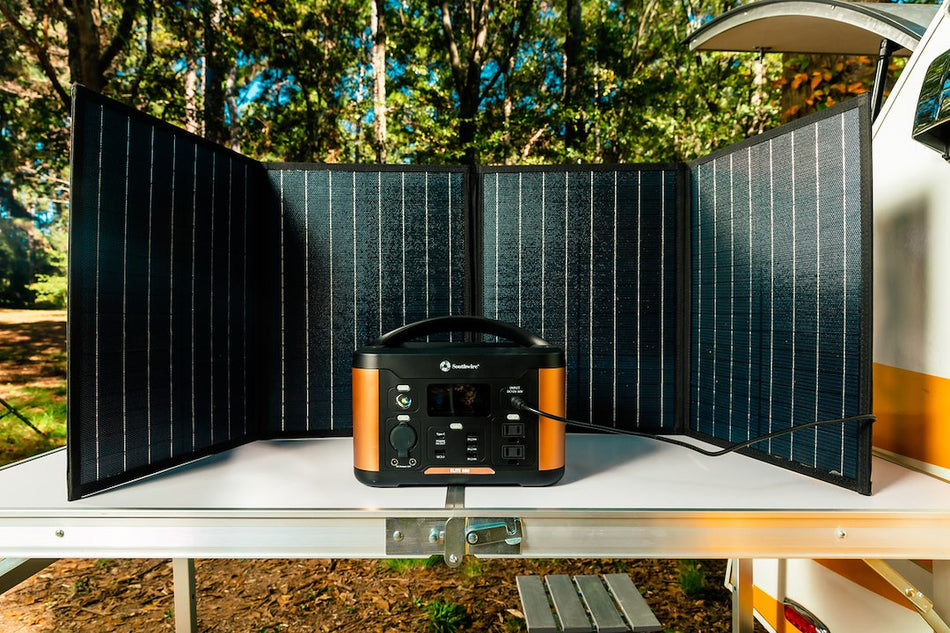 PWR STATION 500 & 100W SOLAR PANEL