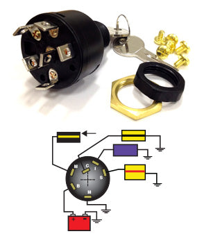 3 Position Magneto Polyester 6 Scre - MP41000
