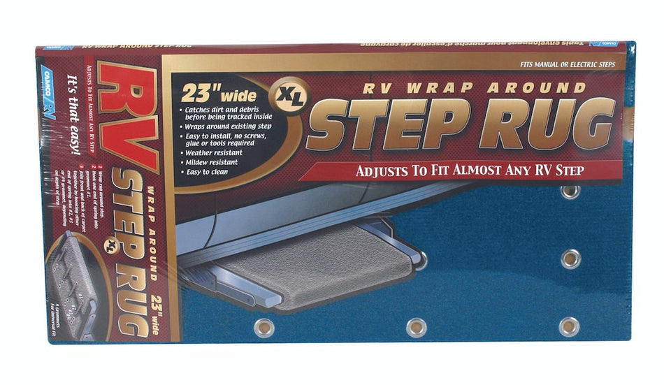 STEP RUG XL BLUE  23X22'