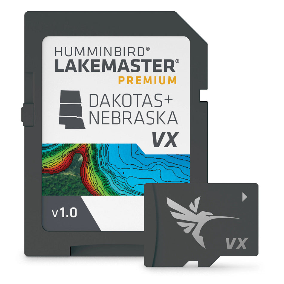 Humminbird Lakemaster Vx Premium Dakotas And Nebraska Microsd