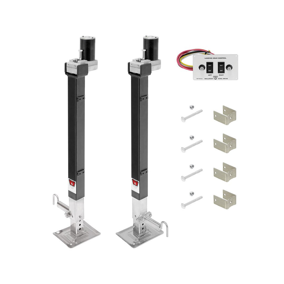 5TH WHEEL RV LANDING GEAR SYSTEM