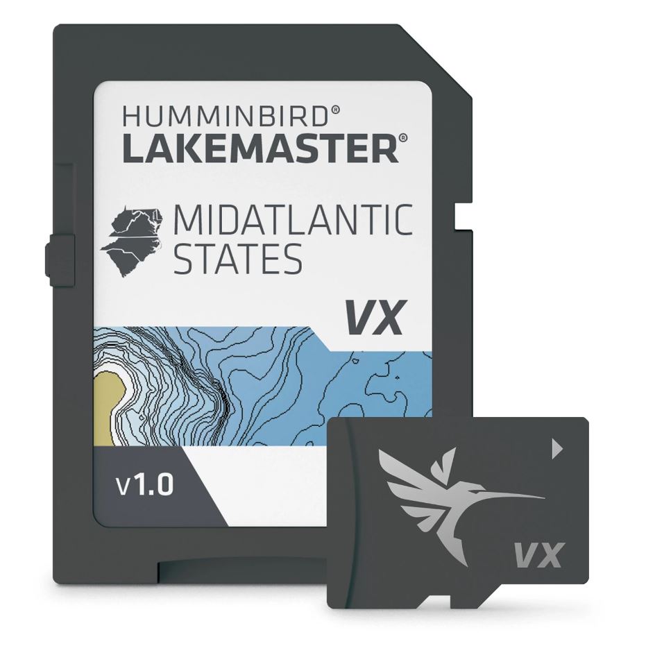 Humminbird Lakemaster Vx Mid-atlantic States Microsd