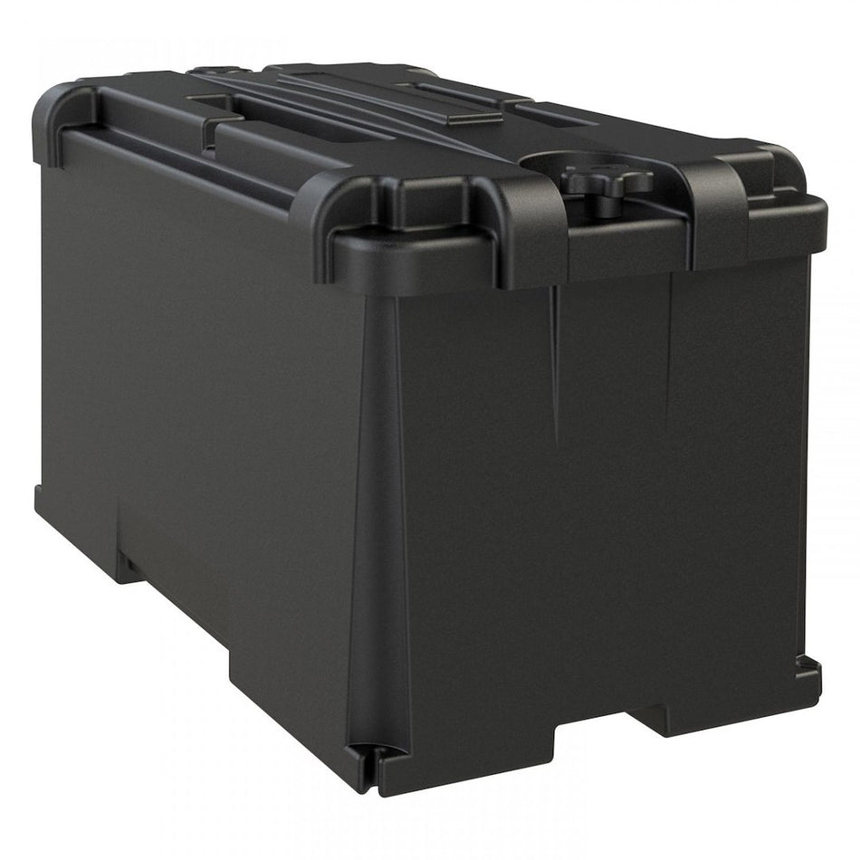 NOCO Battery Box: Commercial Vehicles, Group 4D Fits Battery Size Group, 21 3/16 in Inside Lg - HM408