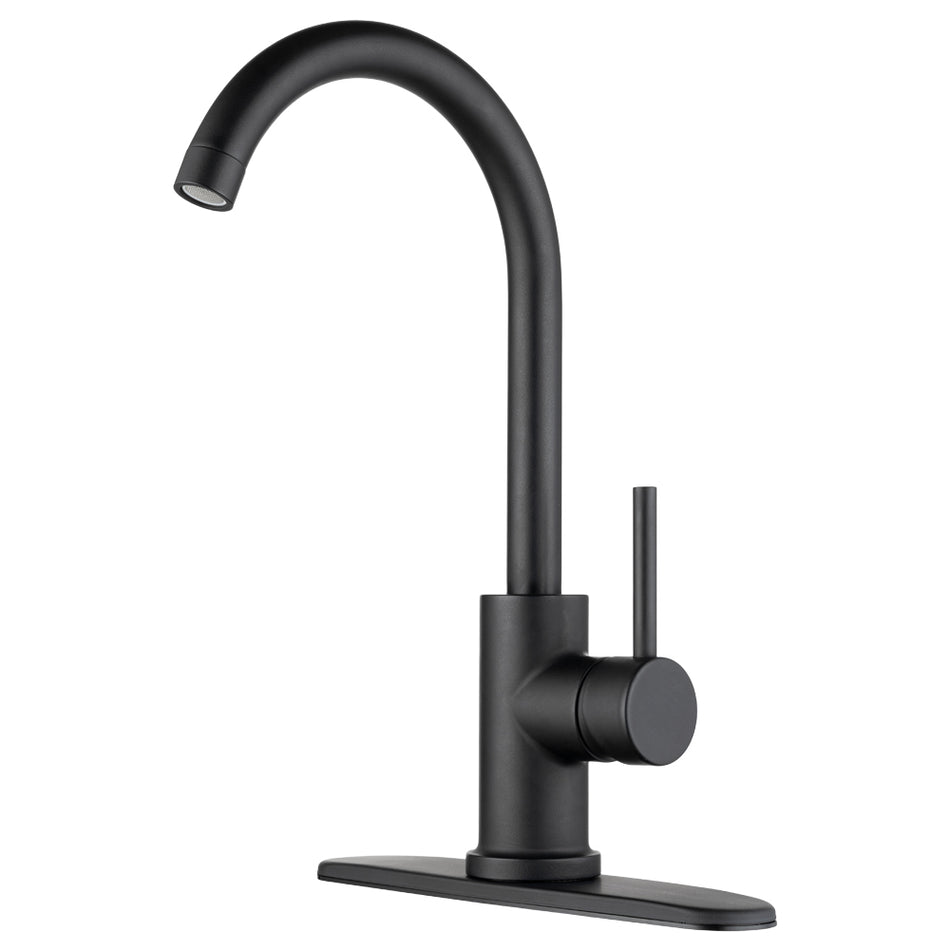Kitchen Faucet Matte Black - DFNMK531MB