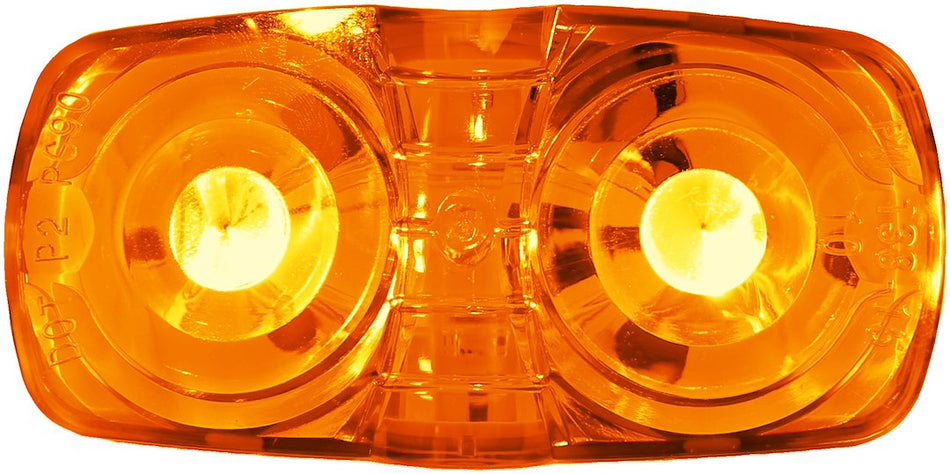 LED M/c PC Rect Dbl Bulls-eye 4'X2' - V38A