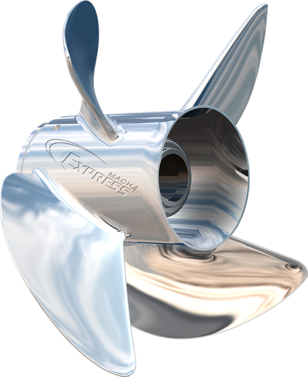 Turning Point 14x9 ExpressMach4 4B RH SS Propeller - Reliable Marine Performance