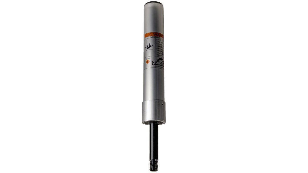 Springfield 1630411A Kingpin Threaded 11' Post - Anodized Finish for Heavy Duty Truck Applications