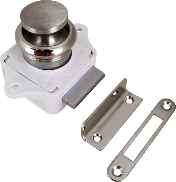 PUSH Button Rim Latch - SS And - 2253001