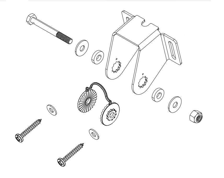 TRIPLESHOT HD TRANSOM BRACKET