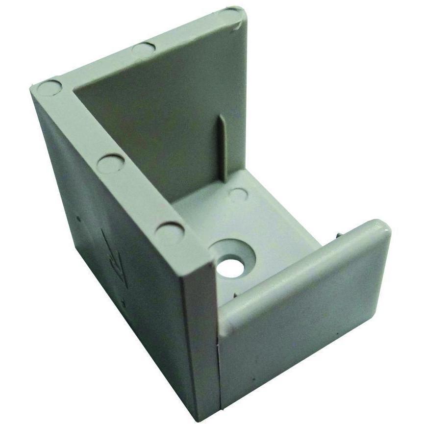 Left Hinge Door Stop With Ribs - DS1LDP
