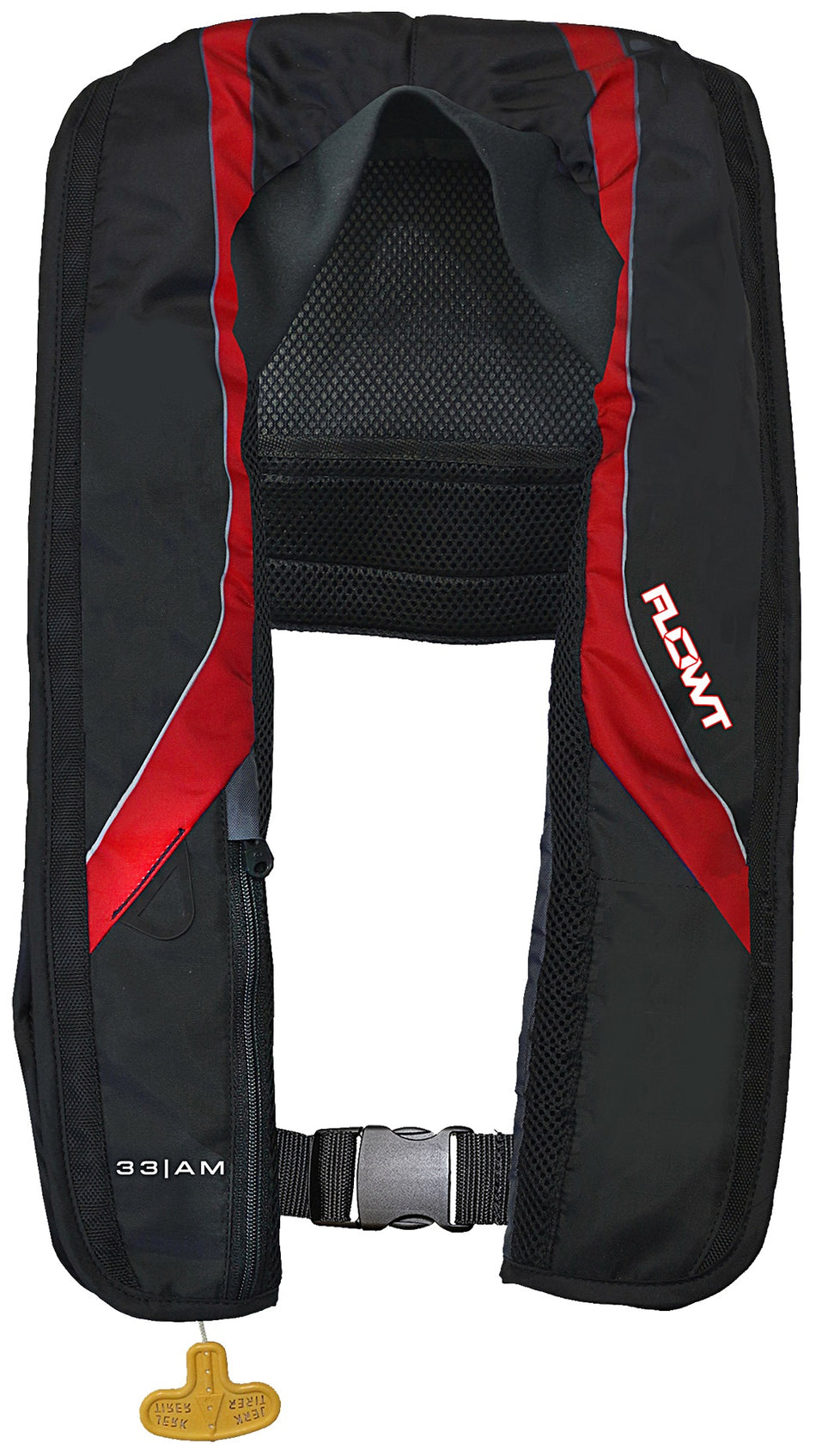 INFLATABLE YOKE VEST - RED/BLACK  3