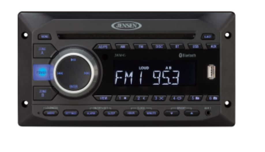 AM/FM/DVD/BT/AUX/USB/2-ZONE