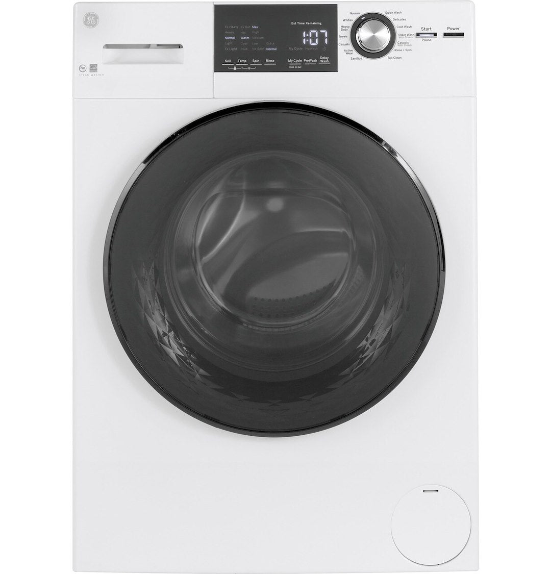 GE  24' 2.4 CU. FT. FRONT LOAD WASH