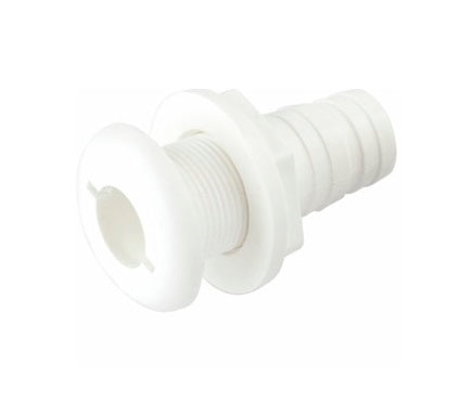 Polypropylene Thru-hull White - 5207501