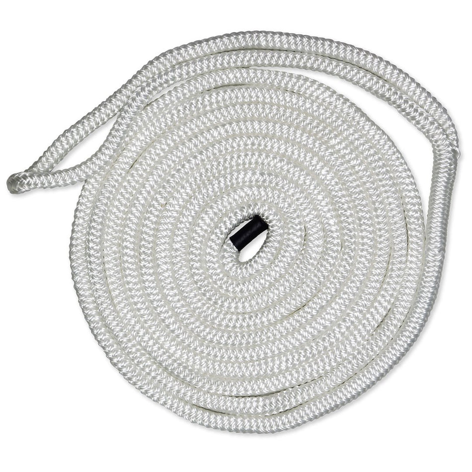 3/8IN-25FT Dblbrd Cmp Dockline Wht - CDL3825WH