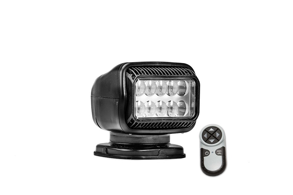 Golight Gt Series Led Black Wireless Handheld Remote Permanent Mount 12v