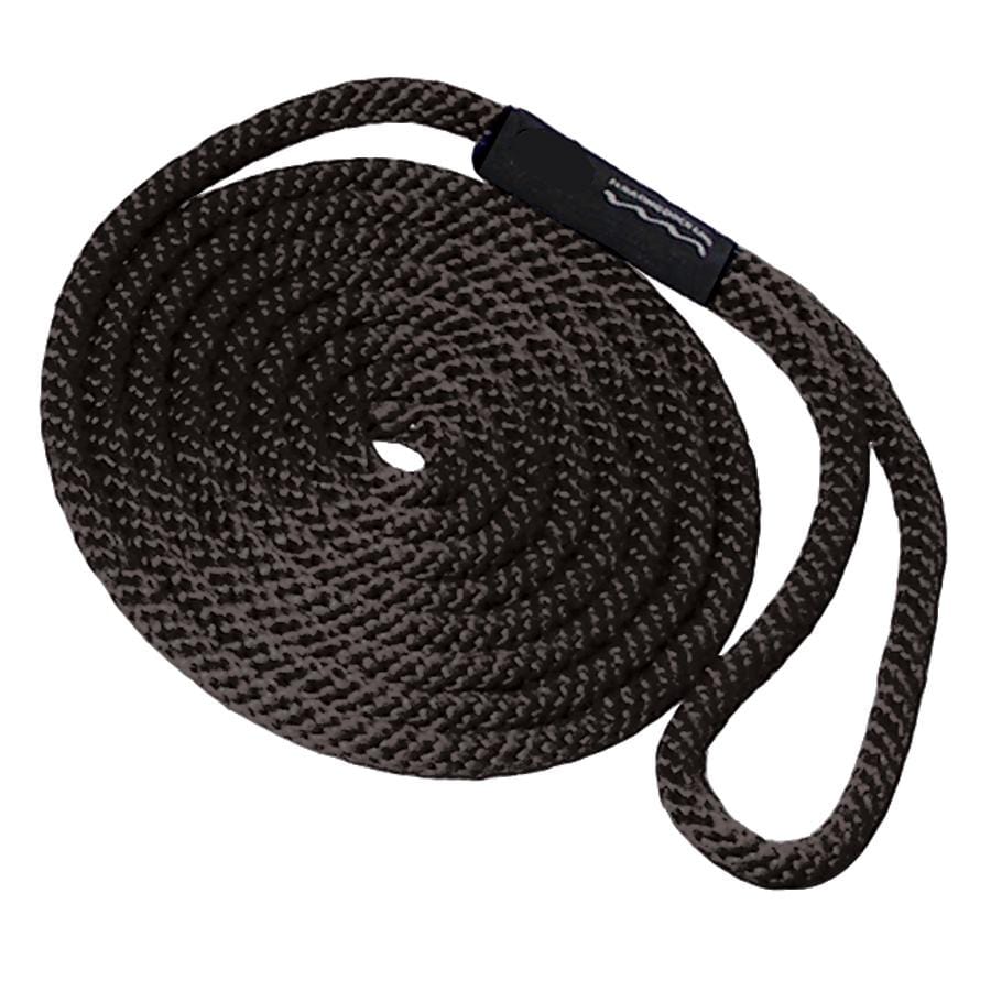 Dock Line 3/8' X 15' Solid Braid BL - ECO52924DP