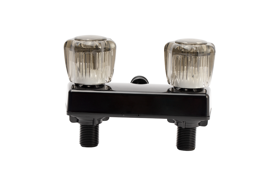 RV Shower Faucet W/smoked Acrylic K - DFSA100SBK