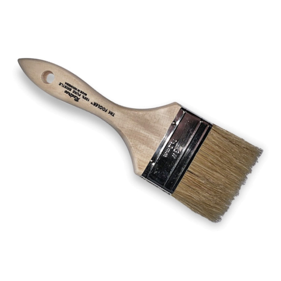 Fooler Paint Brush (white Bristle) - 10003