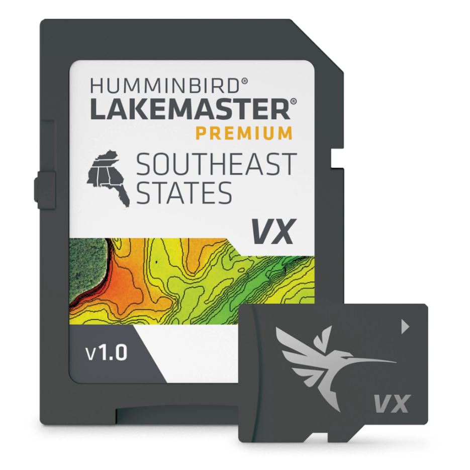 Humminbird Lakemaster Vx Premium Southeast Microsd