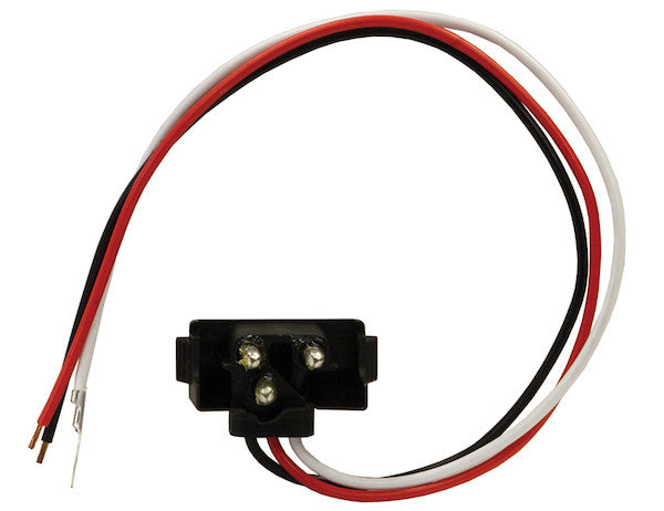 Plug Male 3-PIN Rt-angle 12IN 25 PC - 5620350