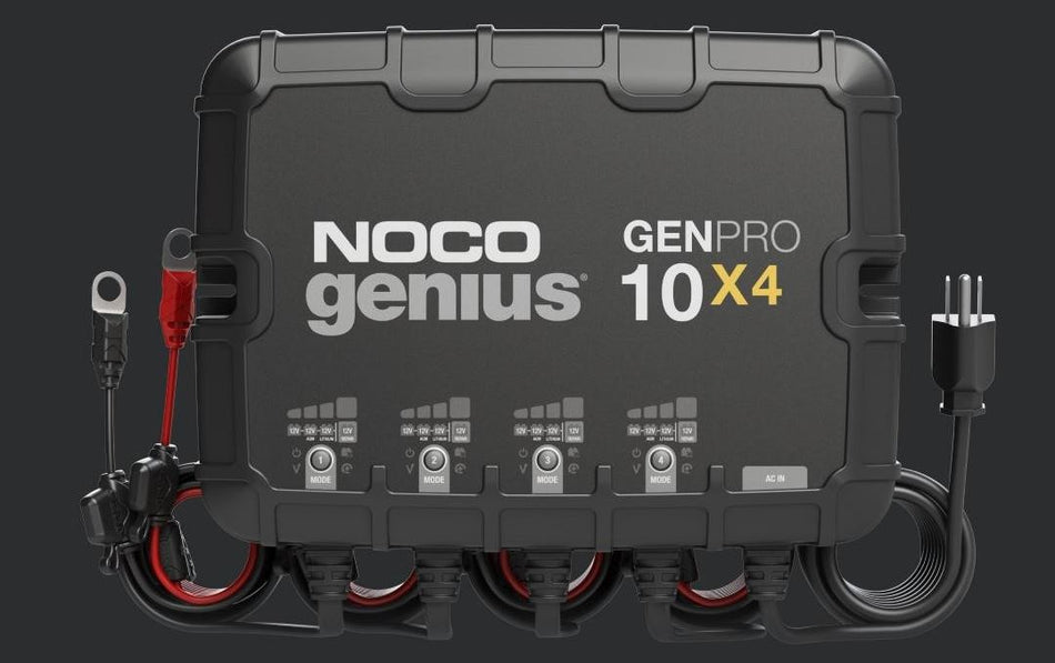 4-BANK 40A Onboard Battery Charger - GENPRO10X4